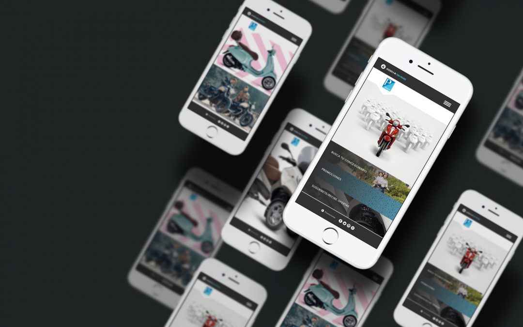 Diseño Web Grupo Piaggio